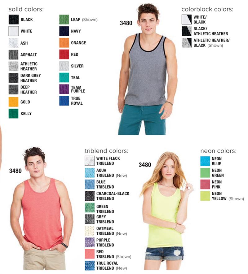 Bella Canvas Unisex Jersey Tank