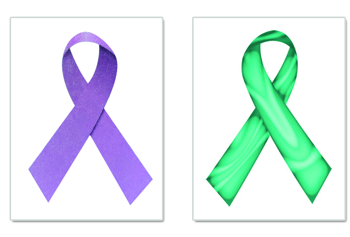 cancer ribbon tattoos