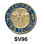Certified Dialysis Technician Award Pin