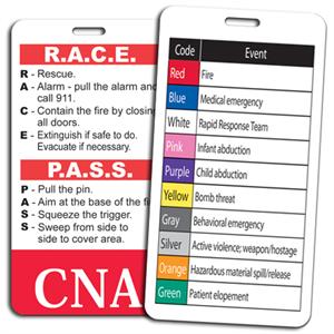 #EC31-FC: 2 1/4" x 4 1/4" (fits behind a vertical 2 1/8" x 3 3/8" badge).